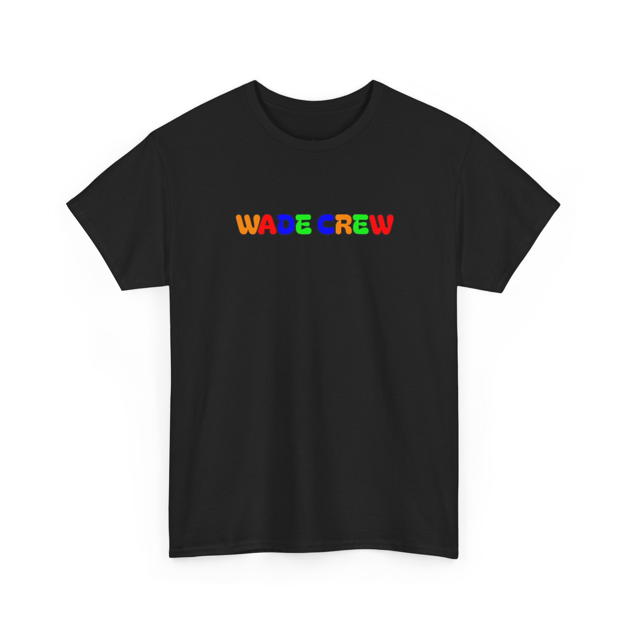 Wade Crew Black Tee